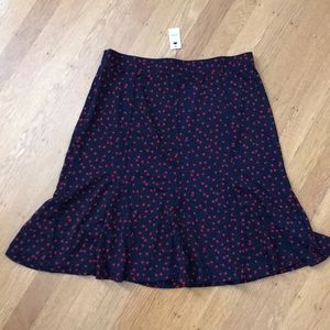 Talbots never worn navy blue skirt